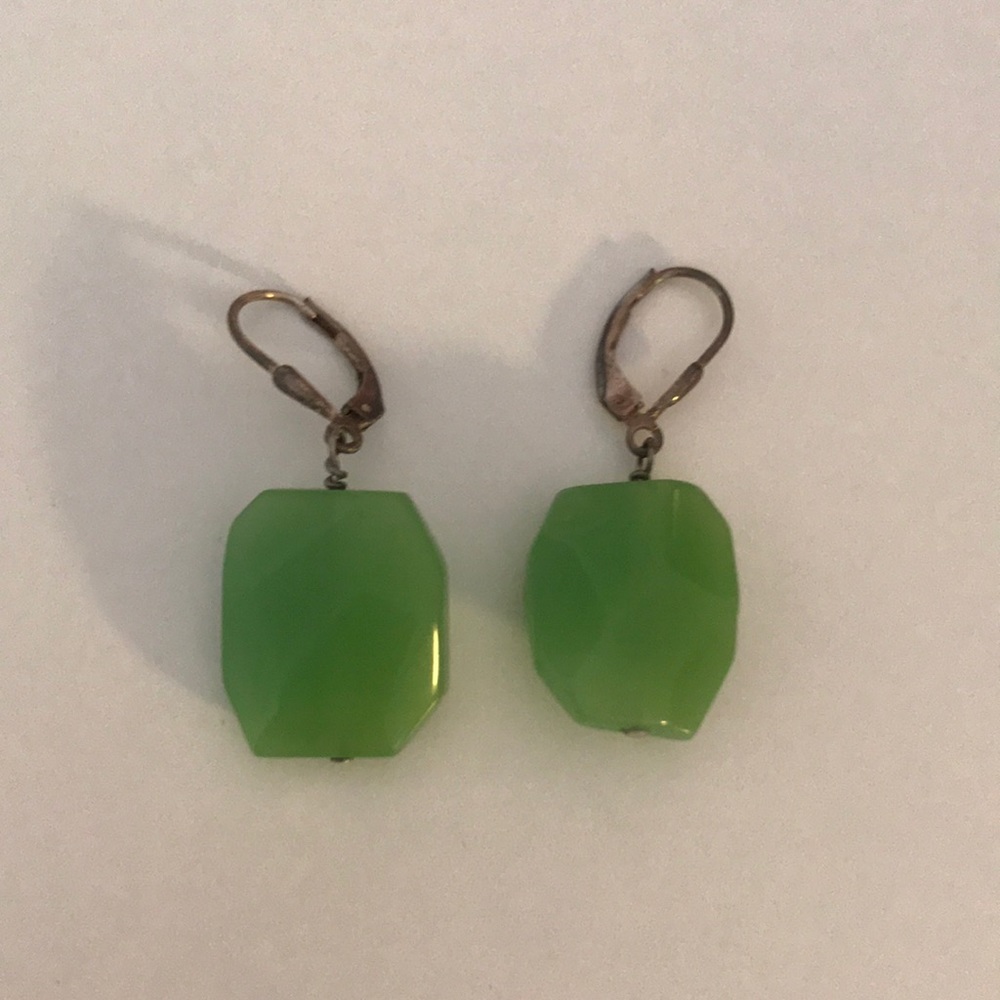 Gemstone earrings